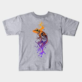 A frog spirit watercolor Kids T-Shirt